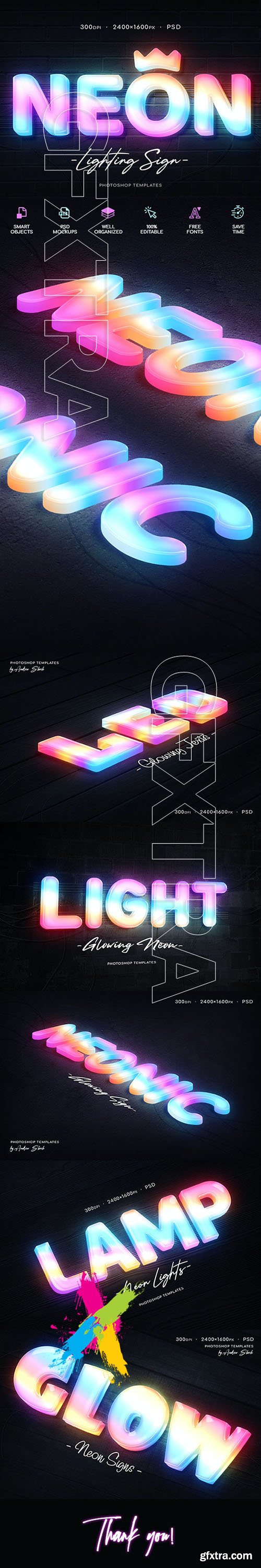 GraphicRiver - Neon Wall Sign Creator 29931299