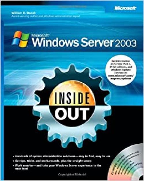  Microsoft® Windows Server(TM) 2003 Inside Out (PRO - Other) 