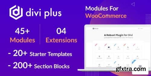 DiviExtended - Divi Plus 1.6.4 -  Ultimate Divi Modules & Extensions Pack