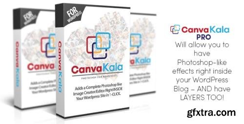 CanvaKala Pro v1.57 - WordPress Image Editor Plugin