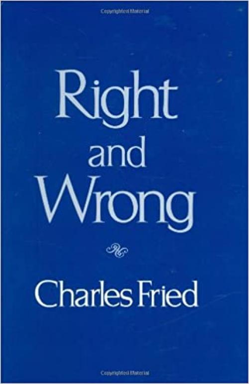  Right and Wrong 