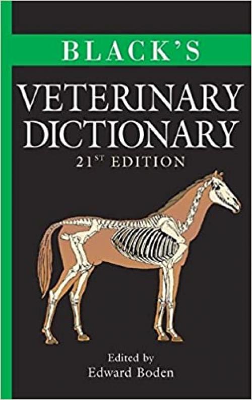  Black's Veterinary Dictionary 