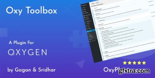 OxyPlugins - Oxy Toolbox v1.4.4 - Adds Several Useful And Time-Saving Features For The Oxygen Builder - NULLED