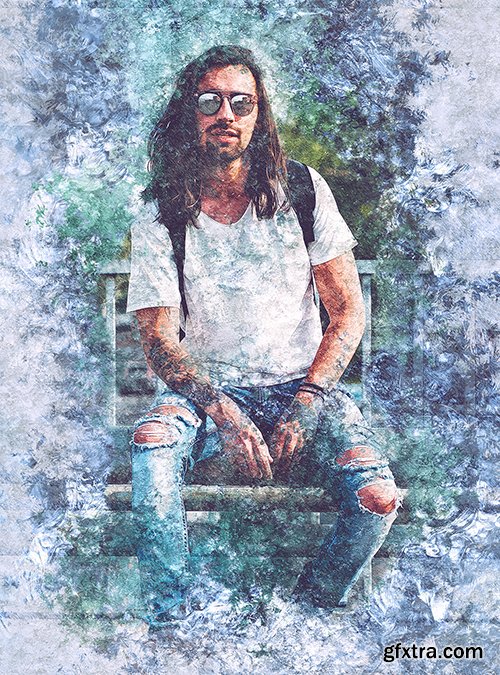 GraphicRiver - Grunge Ice Photoshop Action 29846975