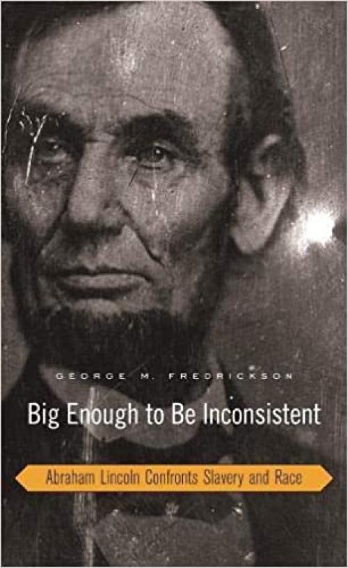  Big Enough to Be Inconsistent: Abraham Lincoln Confronts Slavery and Race (The W. E. B. Du Bois Lectures) 