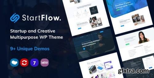 ThemeForest - StartFlow v1.11 - Responsive Multipurpose WordPress Theme - 24096681