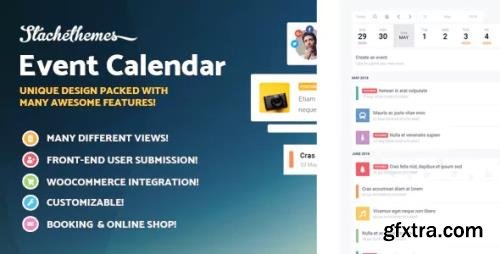 CodeCanyon - Stachethemes Event Calendar v3.2.3 - WordPress Events Calendar Plugin - 16168229