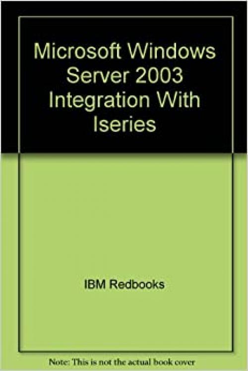  Microsoft Windows Server 2003 Integration With Iseries 