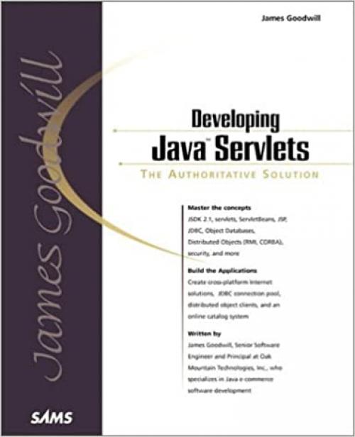  Developing Java Servlets (Sams Professional) 