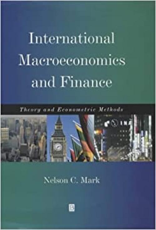  International Macroeconomics and Finance: Theory and Econometric Methods 