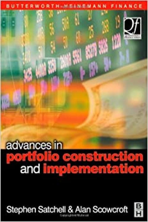  Advances in Portfolio Construction and Implementation (Quantitative Finance) 