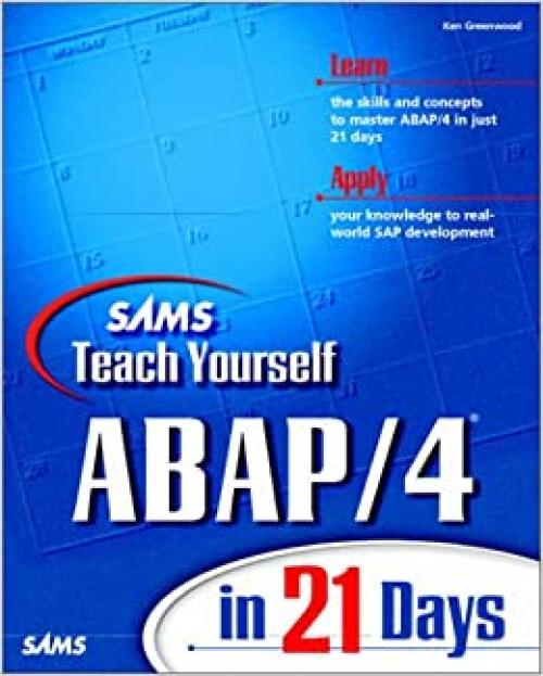  Sams Teach Yourself ABAP/4 in 21 Days 