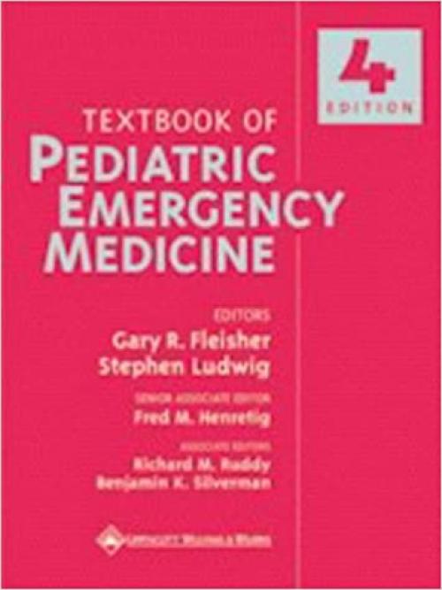  Textbook of Pediatric Emergency Medicine 