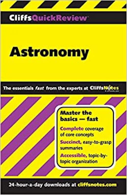  CliffsQuickReview Astronomy (Cliffs Quick Review (Paperback)) 