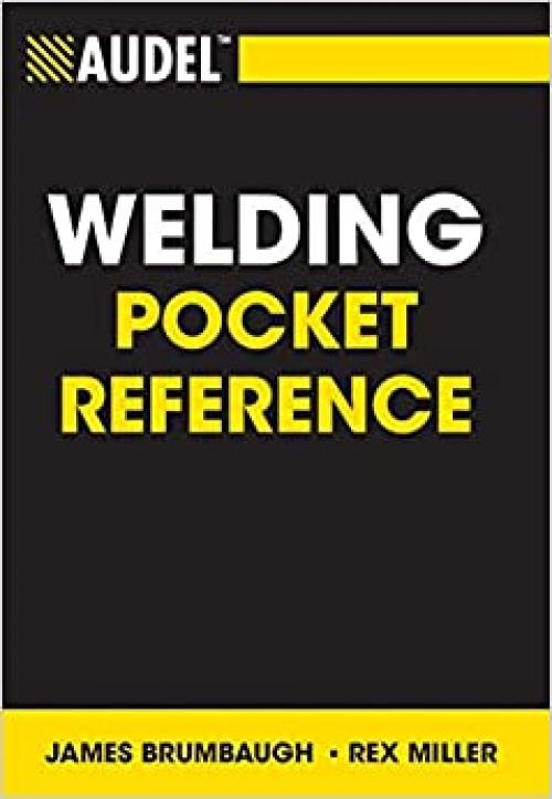  Audel Welding Pocket Reference 