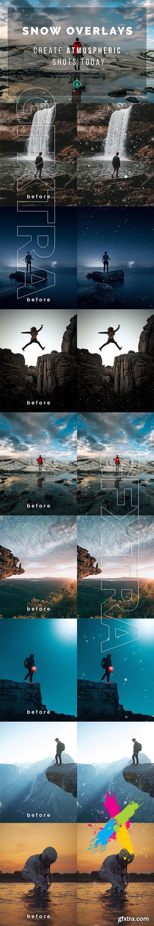 CreativeMarket - Snow Overlays 5772714