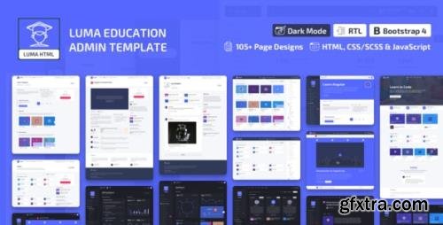 ThemeForest - Luma v2.0.0 - Education HTML Learning Management System Admin Template - 26541343