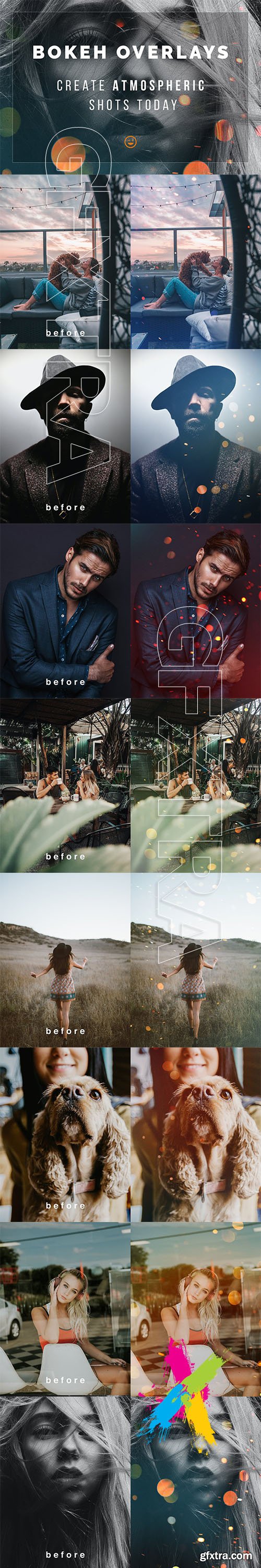 CreativeMarket - Bokeh Overlays 5772708