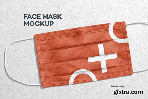 CreativeMarket - Face Mask Mockup 5783252