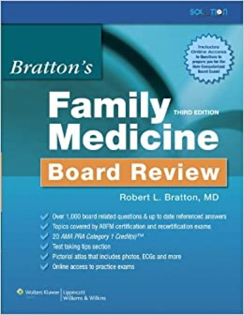  Bratton's Family Medicine Board Review 