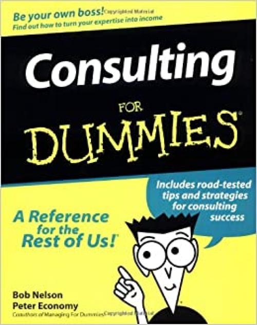  Consulting For Dummies (For Dummies (Lifestyles Paperback)) 