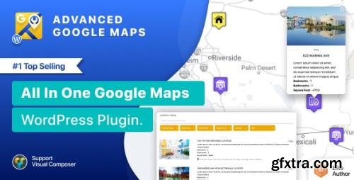 CodeCanyon - Advanced Google Maps Plugin for Wordpress v5.2.8 - 5211638