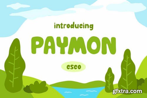 Paymon - Playful Display Font