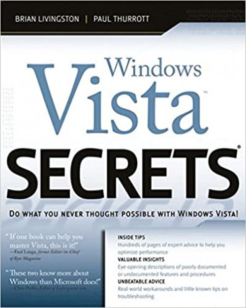  Windows Vista Secrets 