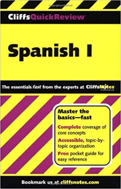  CliffsQuickReview Spanish I 