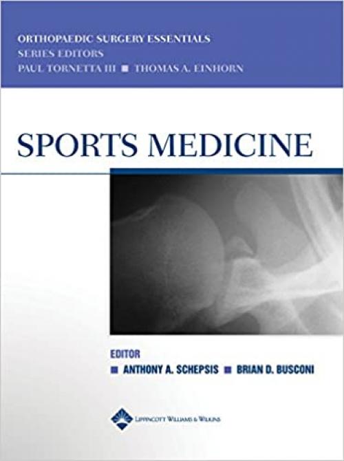  Sports Medicine (Orthopaedic Surgery Essentials) 