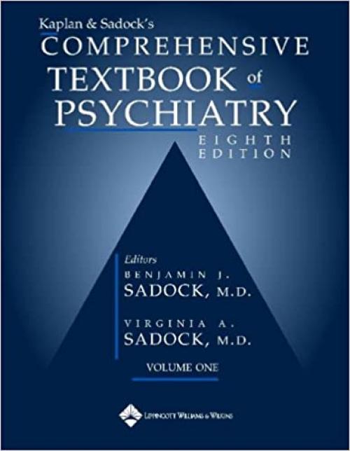  Kaplan and Sadock's Comprehensive Textbook of Psychiatry (2 Volume Set) 