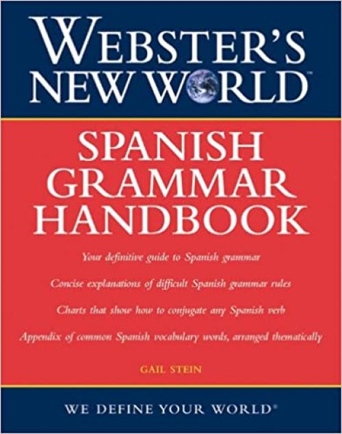  Webster's New World Spanish Grammar Handbook 