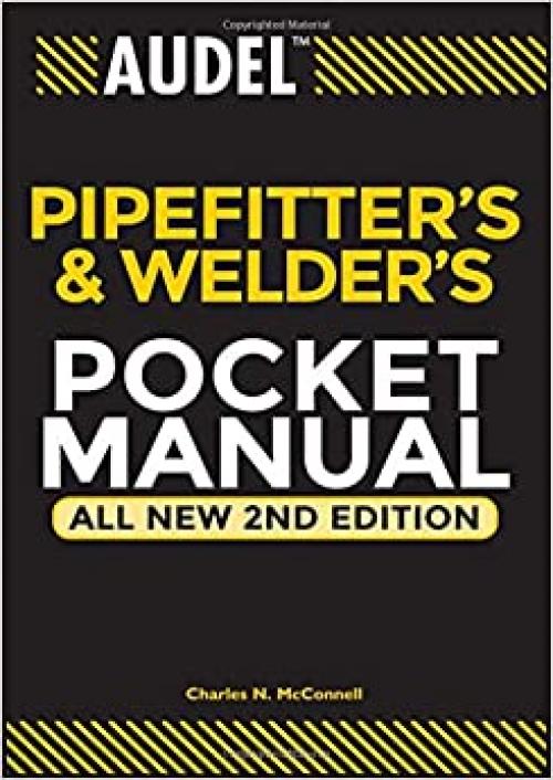  Audel Pipefitter's and Welder's Pocket Manual 