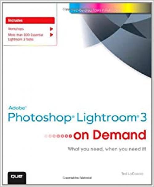  Adobe Lightroom 3 on Demand 