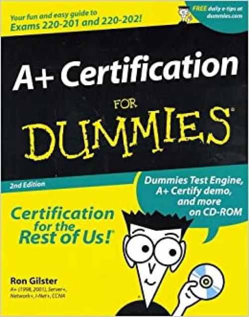  A+ Certification For Dummies 