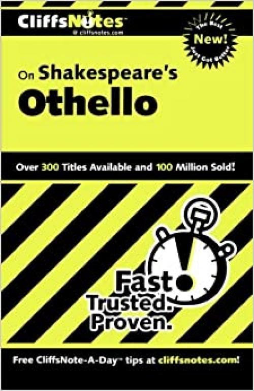  CliffsNotes on Shakespeare's Othello (Cliffsnotes Literature Guides) 