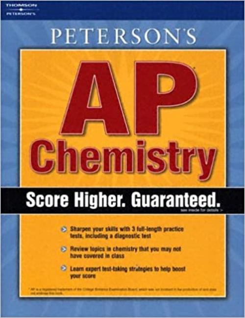  AP Chemistry, 1st ed (Peterson's AP Chemistry) 