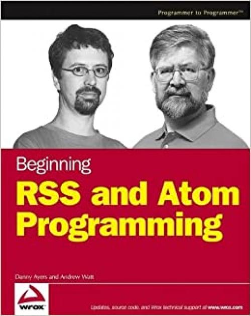  Beginning RSS and Atom Programming 