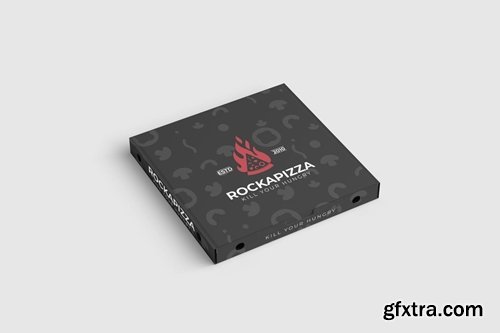 Pizza Box - Mockup Template