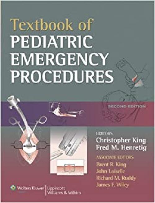  Textbook of Pediatric Emergency Procedures 