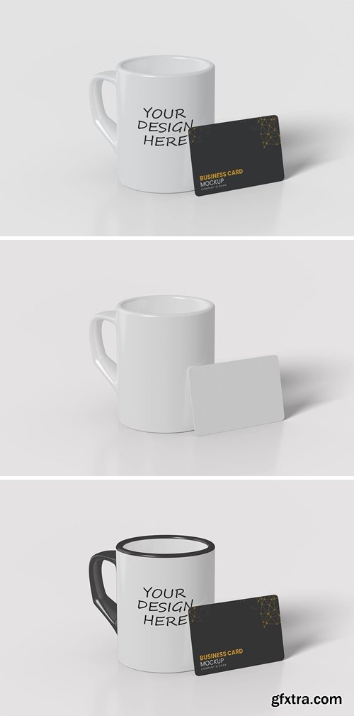 Mug and Card Mockup