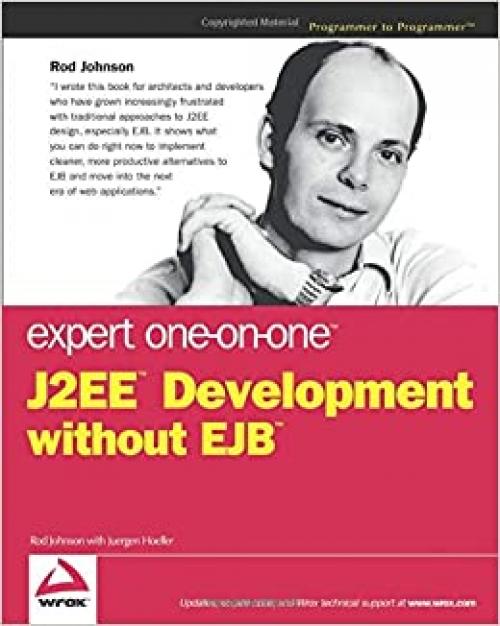  Expert One-to-One J2EE Development 