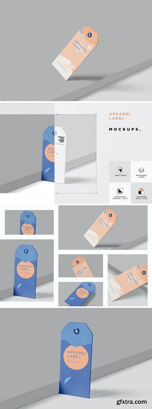 Clothing Tag Mockups