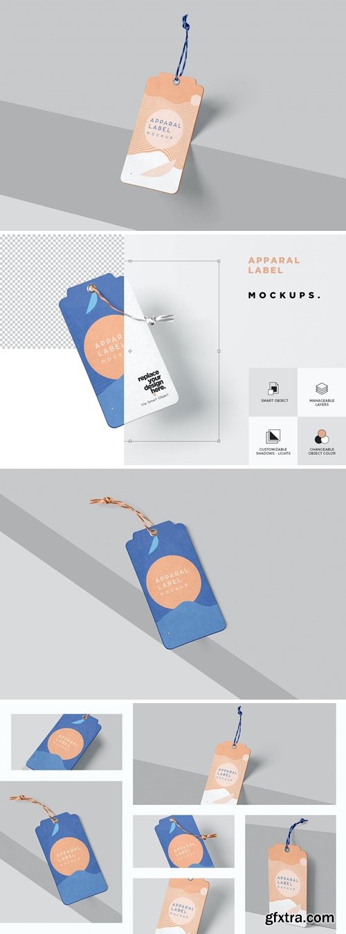 Label Tag Mockups - V2