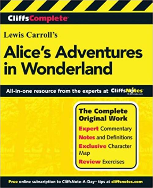  CliffsComplete Alice's Adventures in Wonderland 