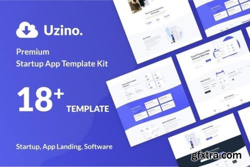 ThemeForest - Uzino v1.0.0 - Startup App Elementor Template Kit - 29985869