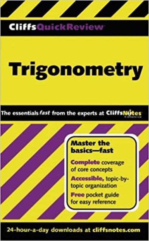  CliffsQuickReview Trigonometry (Cliffs Quick Review (Paperback)) 