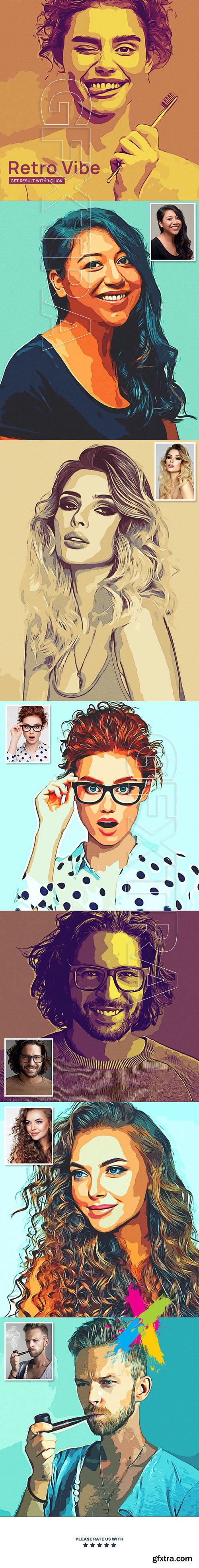 GraphicRiver - Retro Vibe Cartoon Effects 29877755