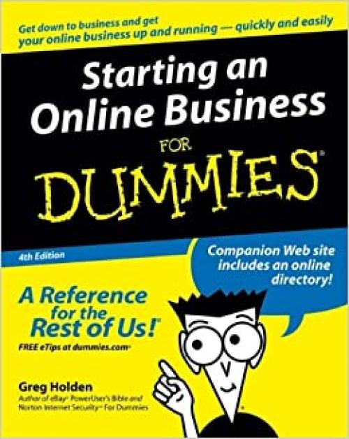  Starting an Online Business For Dummies (For Dummies (Computers)) 