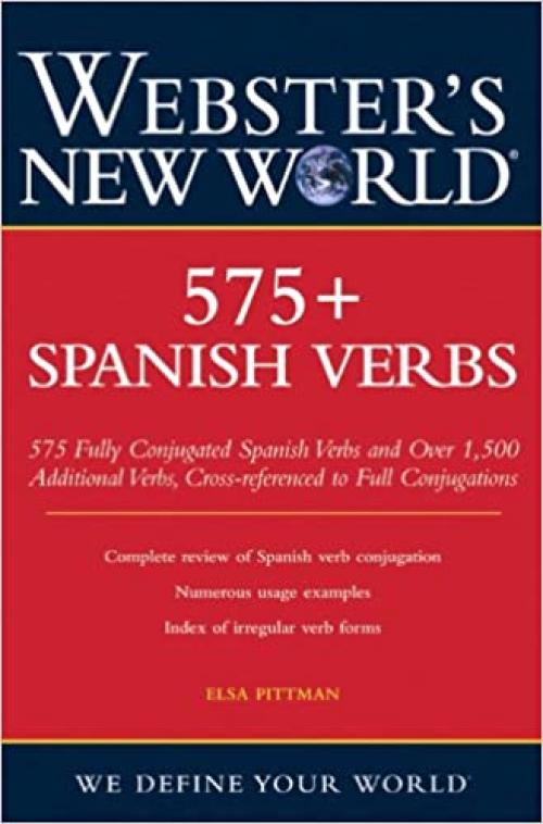  Webster's New World 575+ Spanish Verbs 